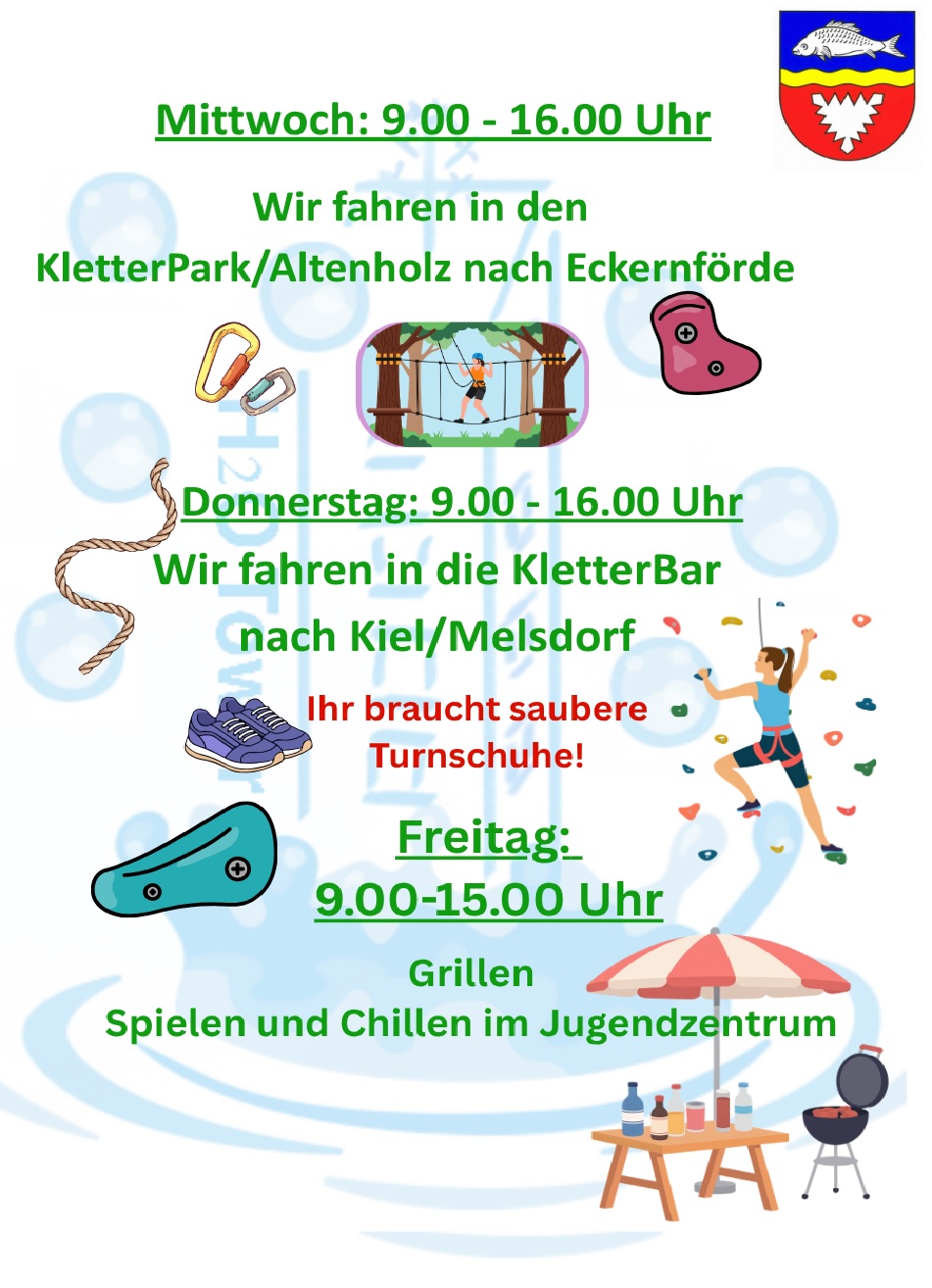 Sommerferienprogramm 2026 Klettern 2