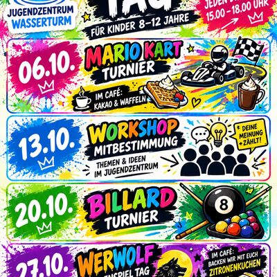 Kinder Programm Oktober 
